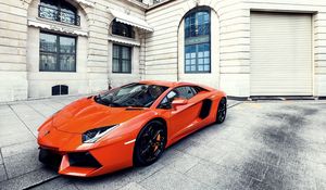 Превью обои lamborghini, lamborghini aventador, авто, стиль