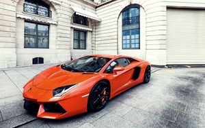 Превью обои lamborghini, lamborghini aventador, авто, стиль