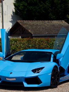 Превью обои lamborghini, lp700-4, aventador