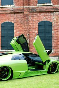 Превью обои lamborghini, murcielago, суперкар, asanti, тюнинг