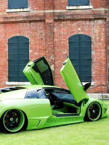 Превью обои lamborghini, murcielago, суперкар, asanti, тюнинг