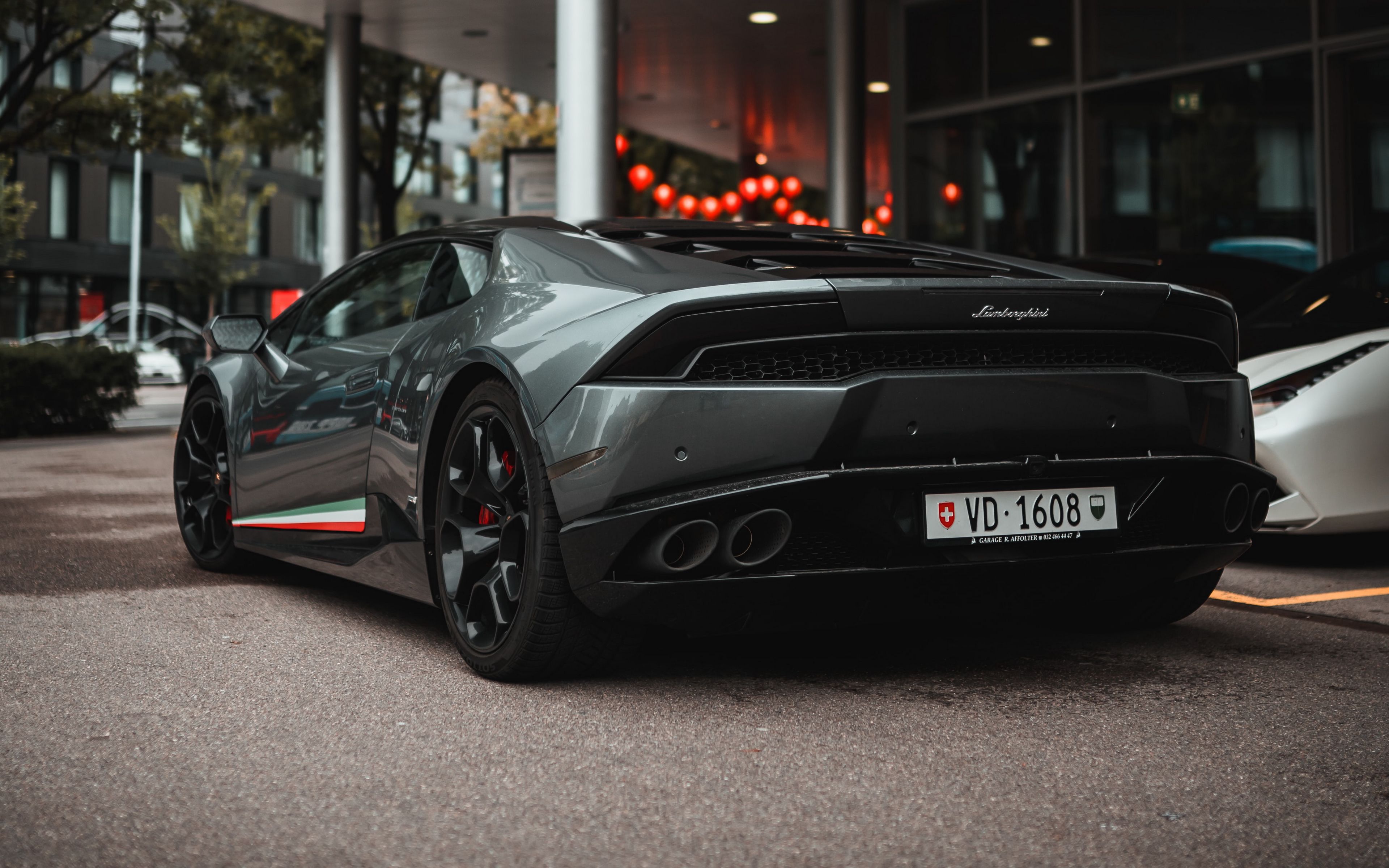 Lamborghini Huracan Night 4k