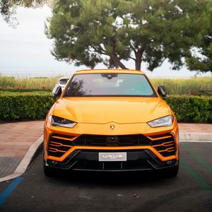 Превью обои lamborghini urus, lamborghini, спорткар, автомобиль, вид спереди