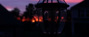Превью обои лампа, ночь, свет, освещение