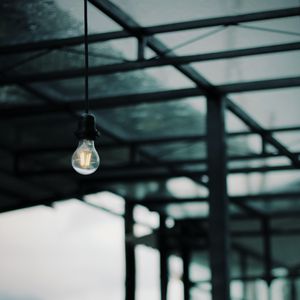 Превью обои лампочка, конструкция, размытость