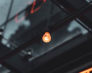 Превью обои лампочка, свет, свечение, электричество, освещение