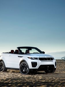 Превью обои land rover, range rover, evoque, вид сбоку