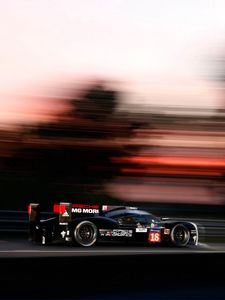 Превью обои le mans, porsche, спорткар