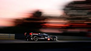 Превью обои le mans, porsche, спорткар