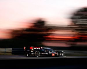 Превью обои le mans, porsche, спорткар