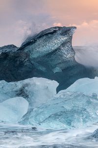 Превью обои лед, море, природа