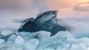 Превью обои лед, море, природа