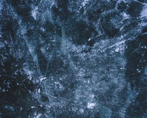 Превью обои лед, снег, трещины, текстура