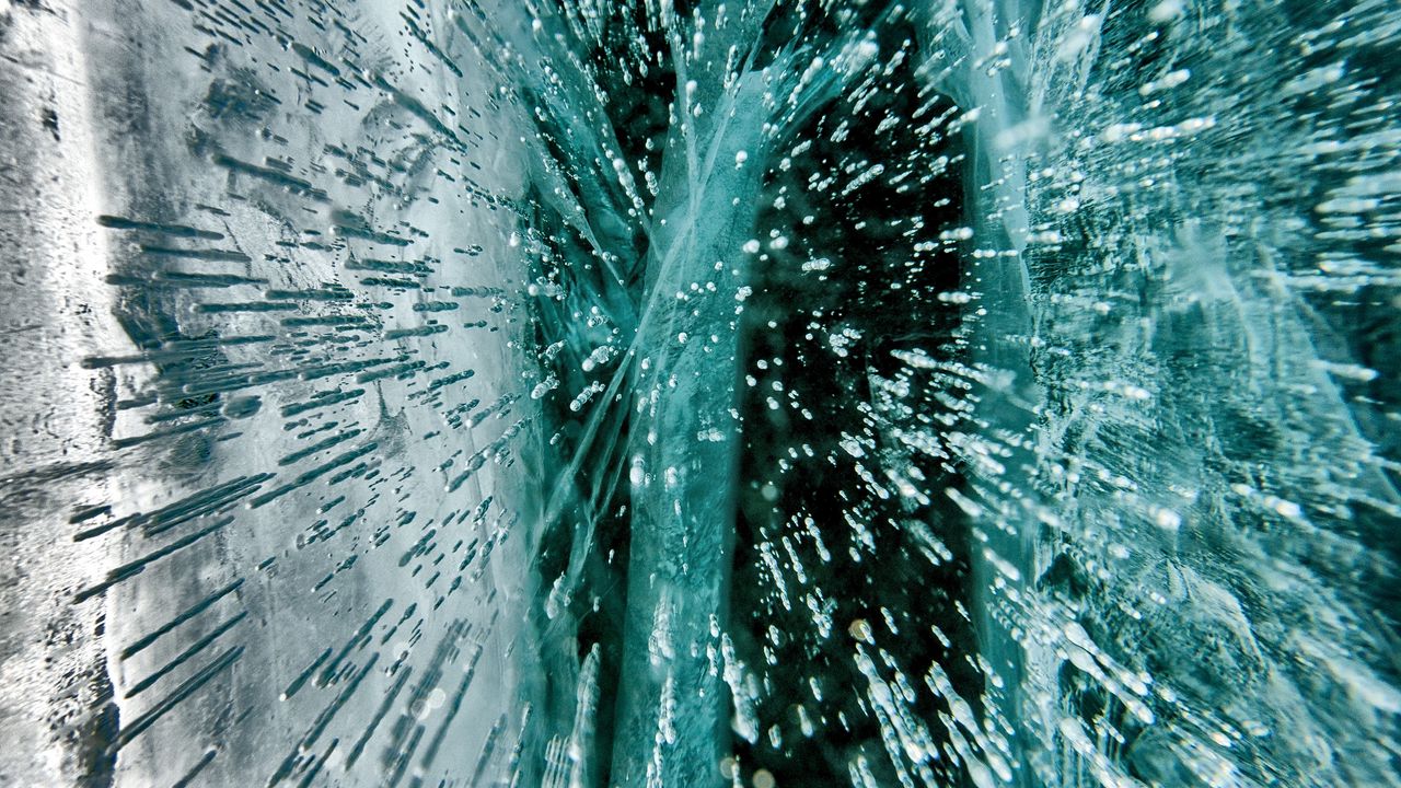 Обои лед, структура, текстура, замерзший