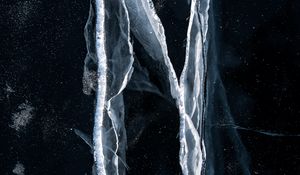 Превью обои лед, трещины, поверхность, текстура, макро