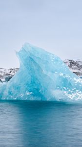 Превью обои ледник, лед, море, айсберг