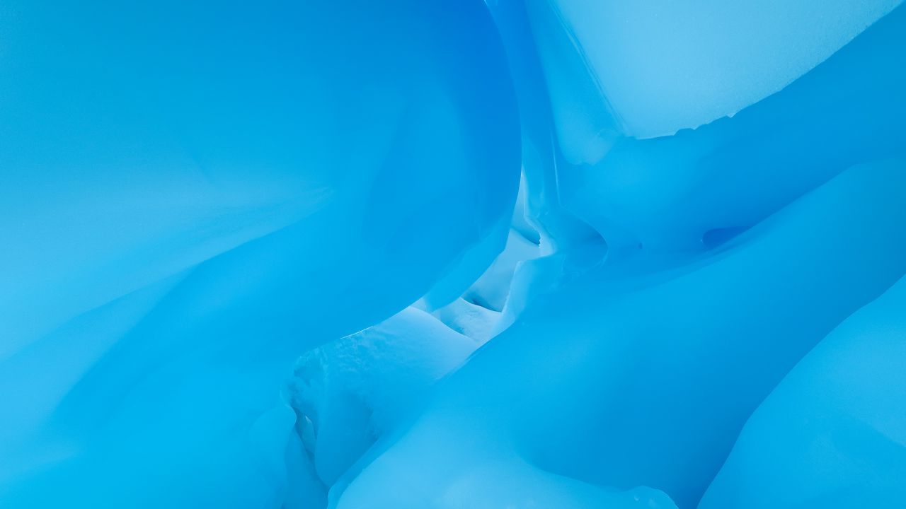 Обои ледник, лед, текстура, замерзший, голубой