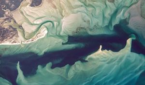 Превью обои ледник, море, вода, природа