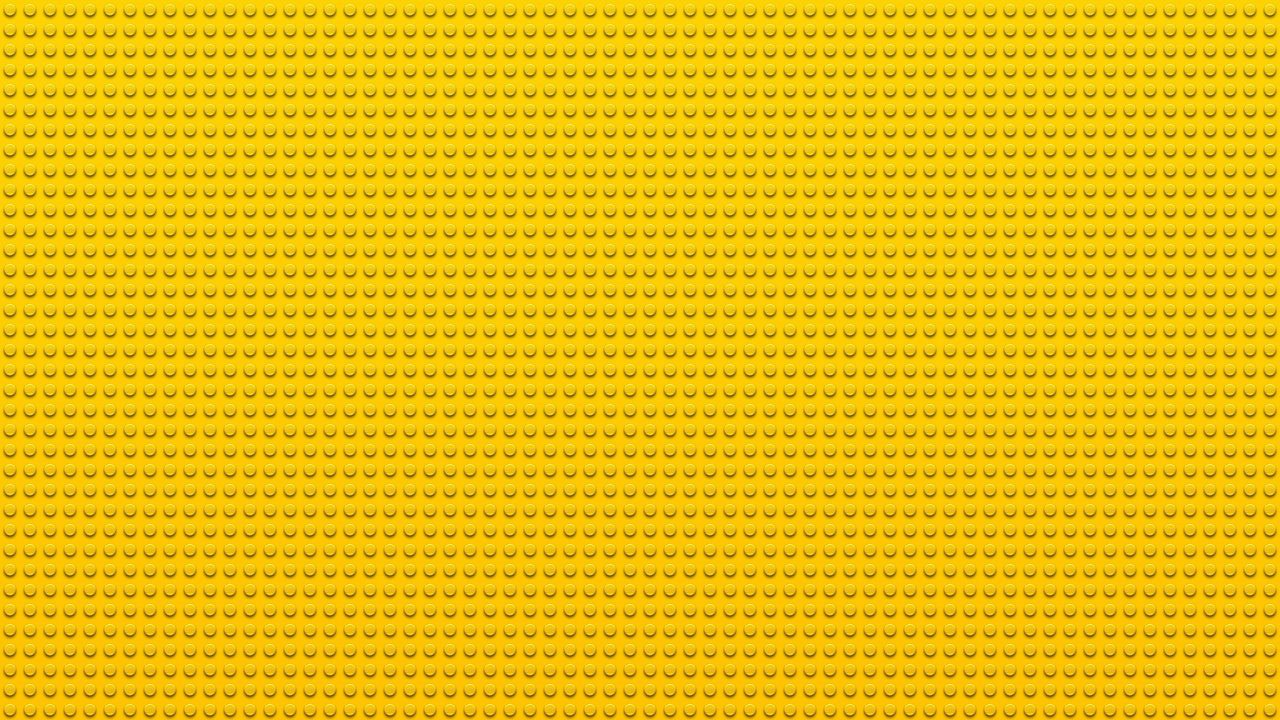 Обои лего, точки, круги, желтый