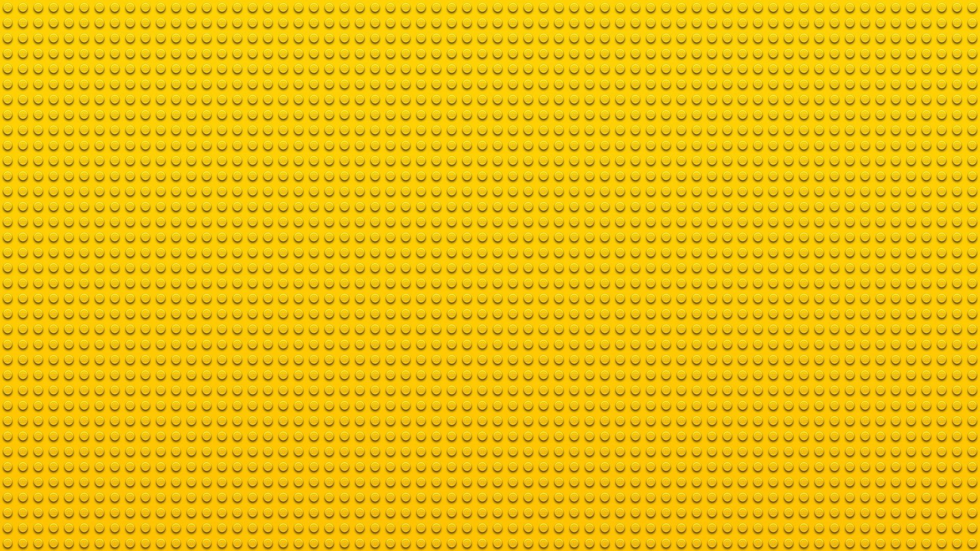 Скачать 1920x1080 лего, точки, круги, желтый обои, картинки full hd, hdtv,  fhd, 1080p