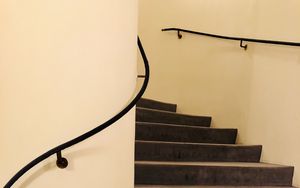 Превью обои лестница, архитектура, конструкция, минимализм