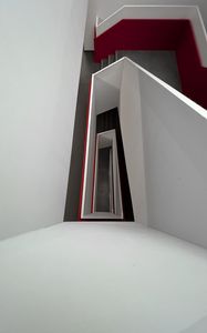 Превью обои лестница, архитектура, минимализм, белый