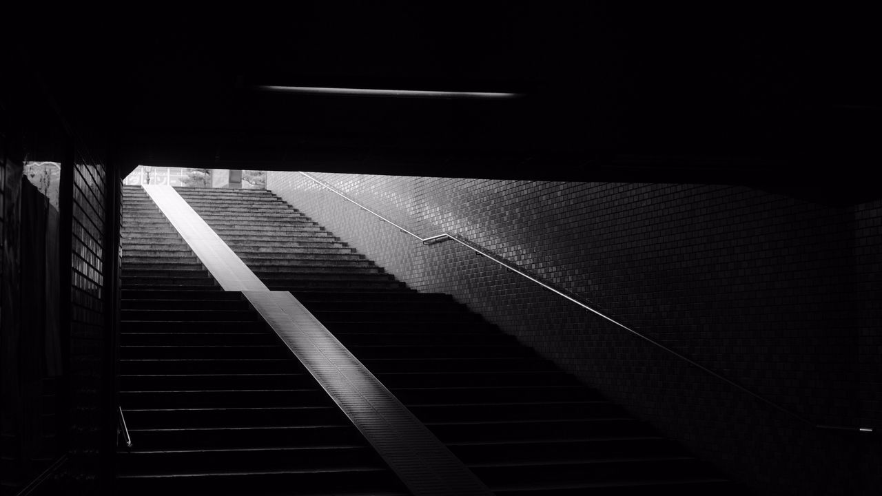 Лестница черно белая картинка