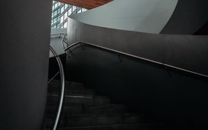 Превью обои лестница, здание, архитектура, дизайн, современный