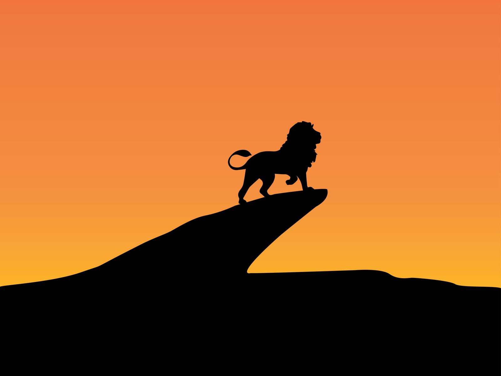 Король Лев закат