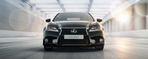 Превью обои lexus, eu-spec, вид спереди