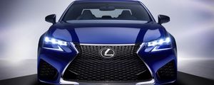 Превью обои lexus gs f, lexus, вид спереди