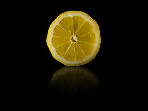Превью обои лимон, долька, фрукт, цитрус