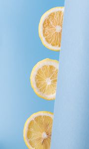 Превью обои лимон, дольки, фрукт, цитрус