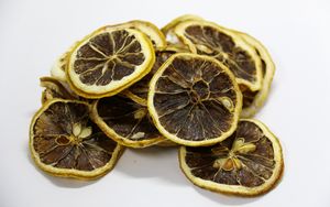 Превью обои лимон, сушеный, фрукт