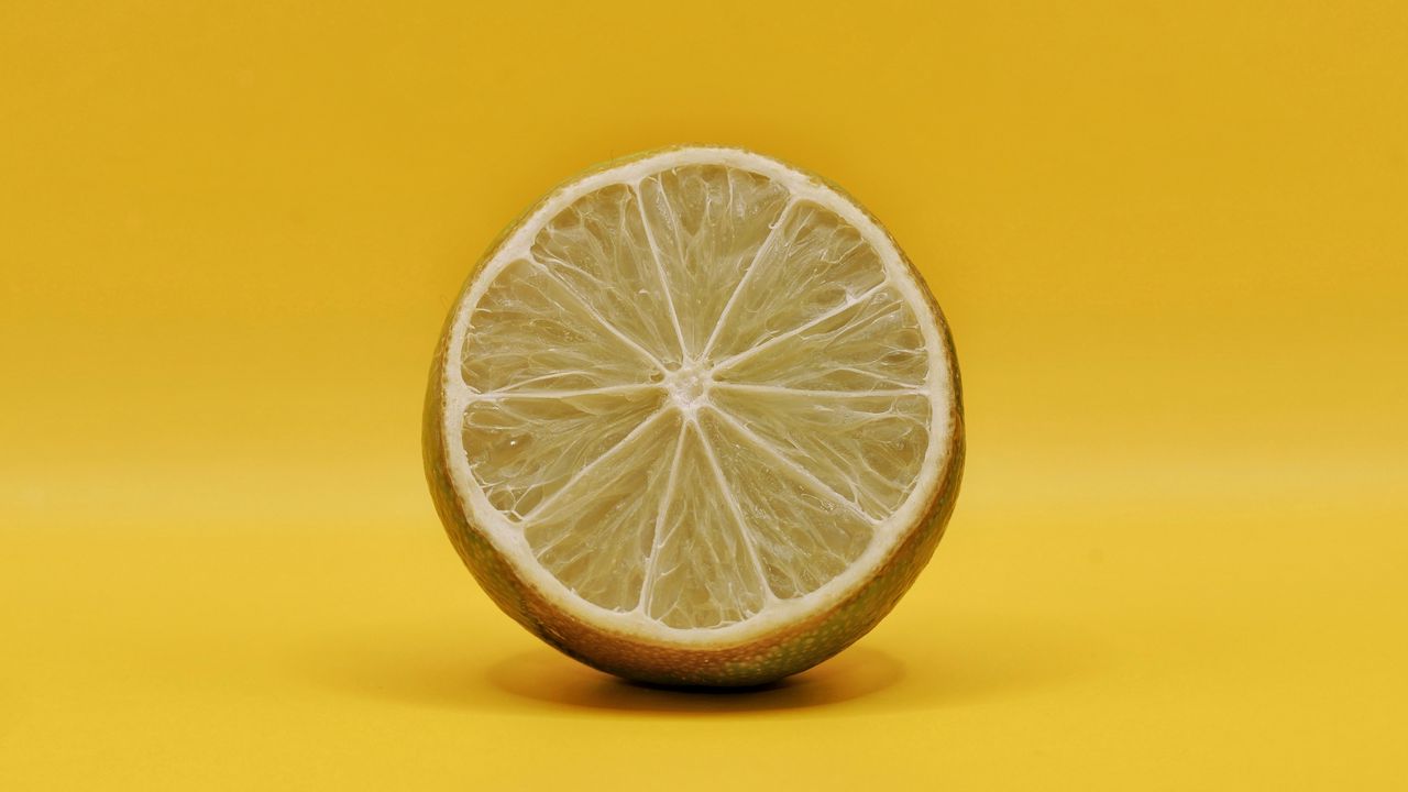 Обои лимон, цитрус, желтый