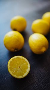 Превью обои лимоны, цитрус, фрукты, желтый, свежий