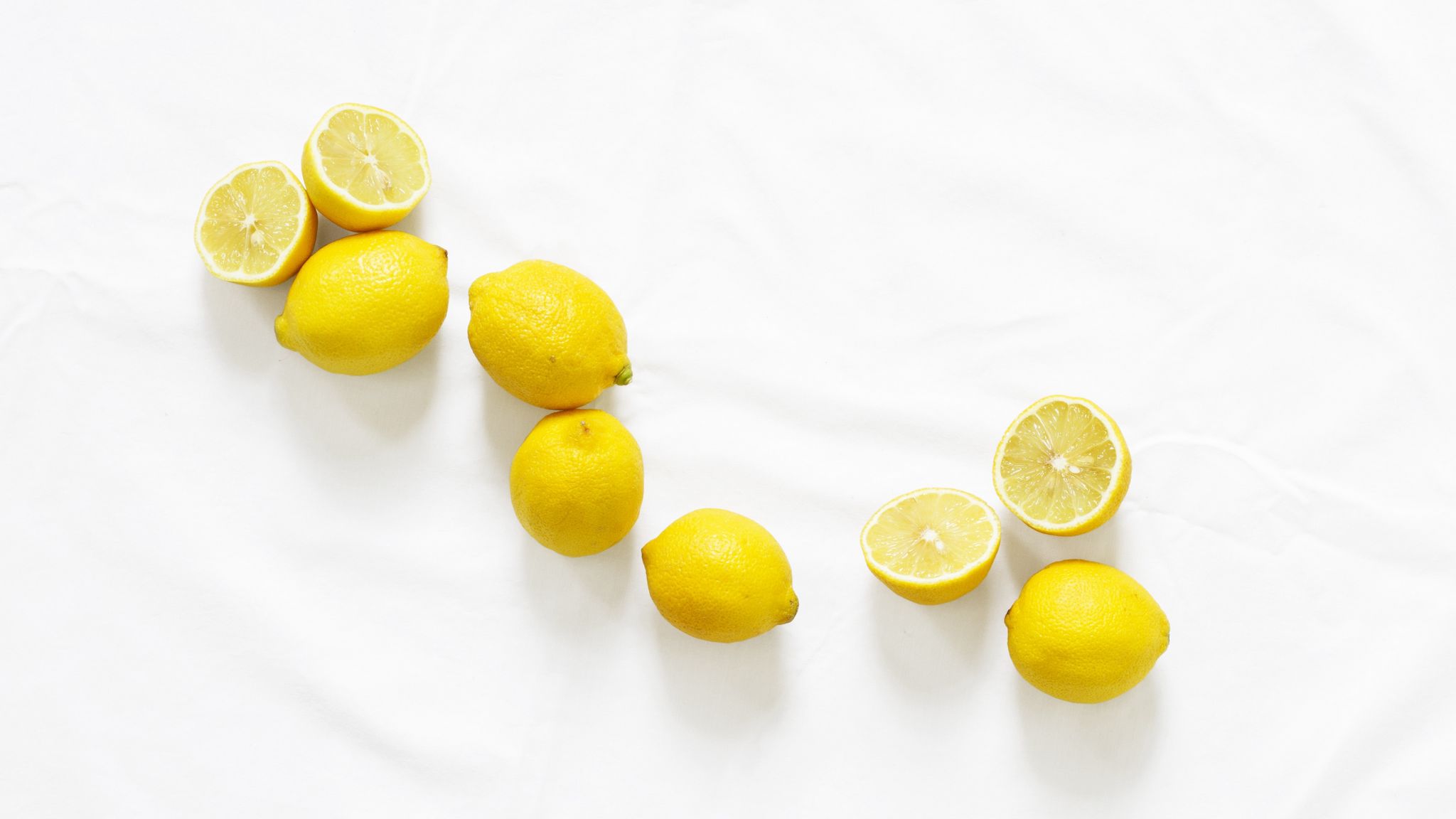 2048x1152 лимоны, цитрус, сочный обои ультраширокий монитор.