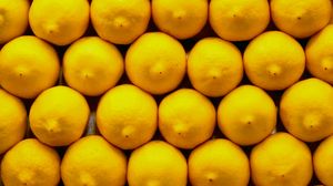 Превью обои лимоны, цитрусы, желтый