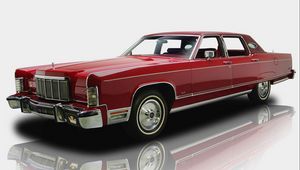 Превью обои lincoln continental, 1976, автомобиль, car luxury, ретро