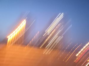 Превью обои линии, длинная выдержка, размытость, свечение