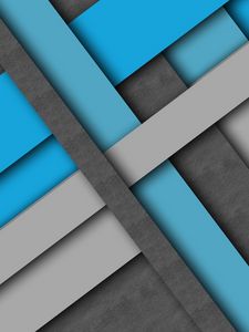Превью обои линии, формы, текстура, голубой, серый