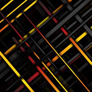 Превью обои линии, пересечение, наискось, разноцветный, текстура