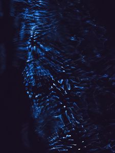 Превью обои линии, пятна, синий, темный, дым