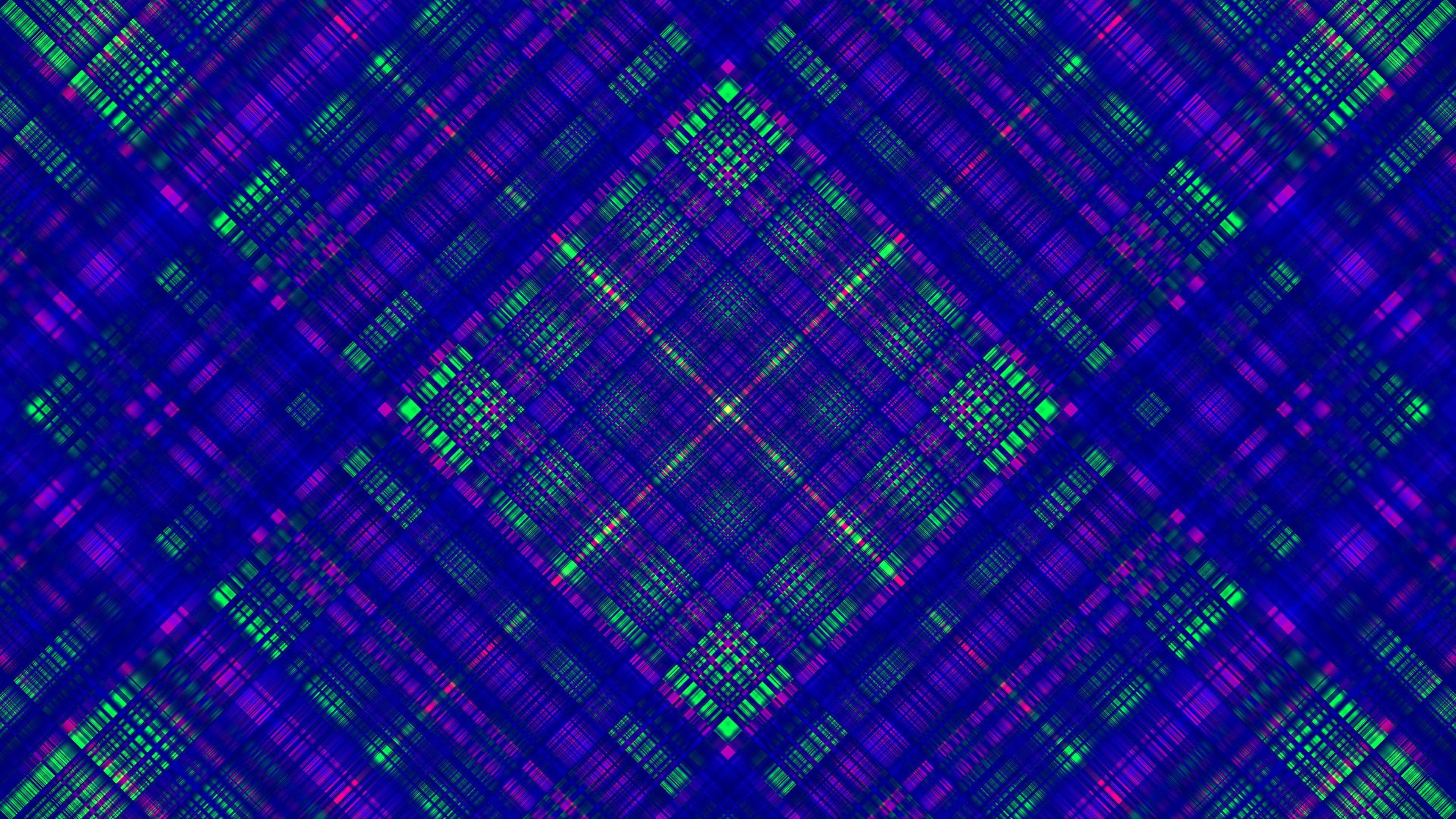 Скачать 3840x2160 линии, полосы, пересечение, разноцветный, абстракция ...