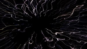 Превью обои линии, полосы, темный фон