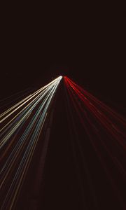 Превью обои линии, свет, красный, белый