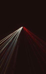 Превью обои линии, свет, красный, белый