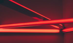 Превью обои линии, свет, освещение, красный