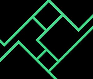Превью обои линии, текстура, черный, зеленый