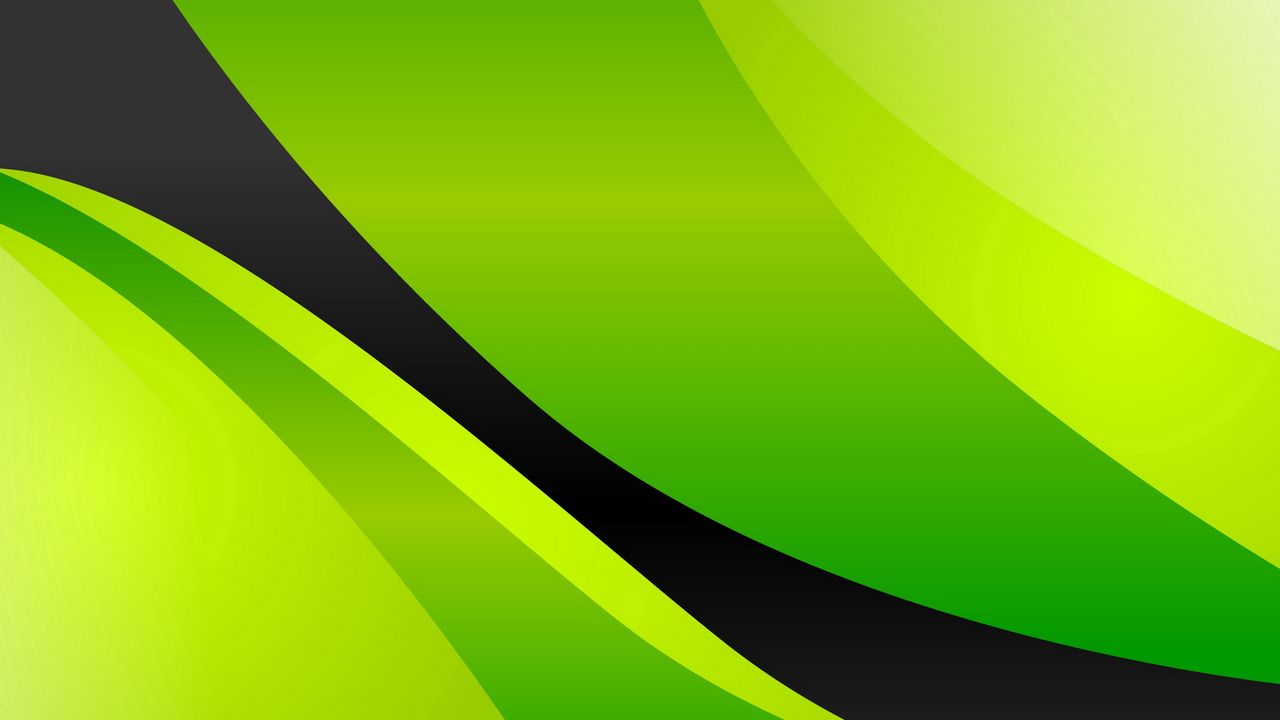 Обои линии, волнистый, форма, зеленый, яркий